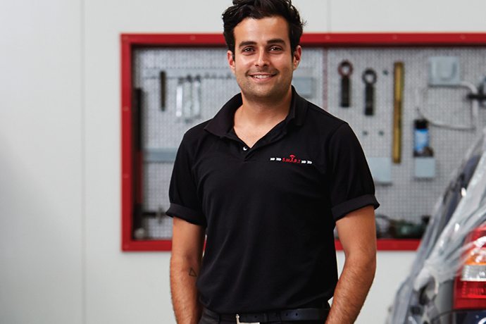 Capital SMART technician in the repair centre