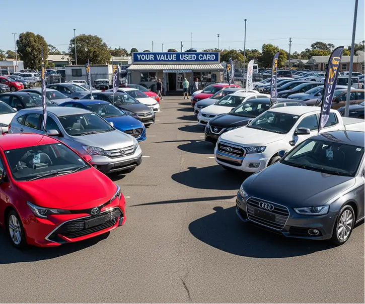 used car yard